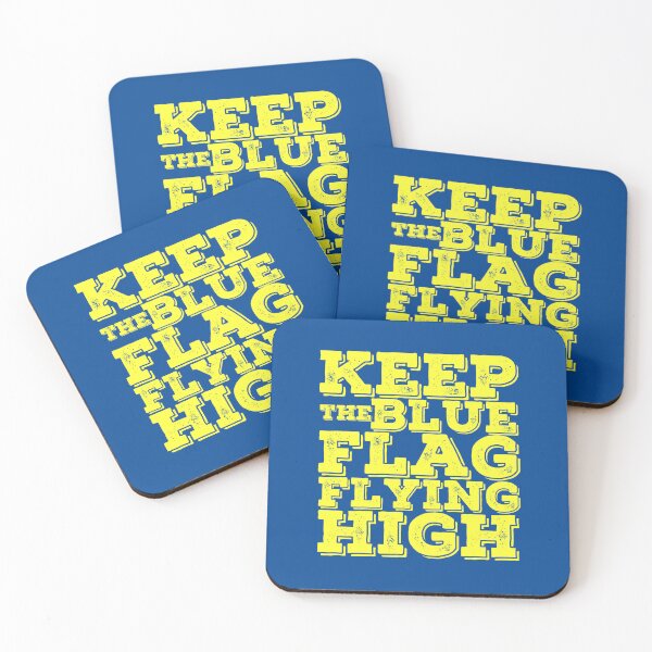 Item preview, KEEP THE BLUE FLAG FLYING HIGN designed and sold by DesignAndTales.