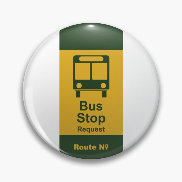 Item preview, Bus Stop Sign designed and sold by Green-over-red.