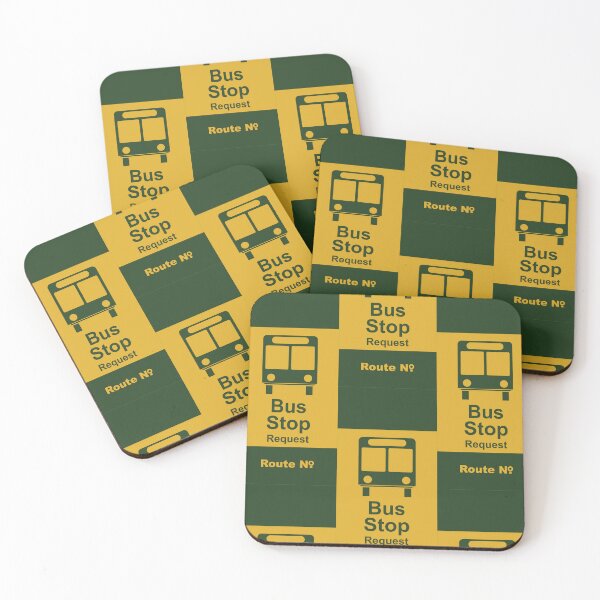 Item preview, Bus Stop Sign designed and sold by Green-over-red.