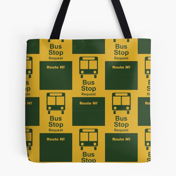 Item preview, Bus Stop Sign designed and sold by Green-over-red.