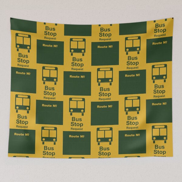 Item preview, Bus Stop Sign designed and sold by Green-over-red.