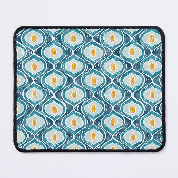 Item preview, Retro Wave Pattern | Blue designed and sold by RebeccaFlaherty.