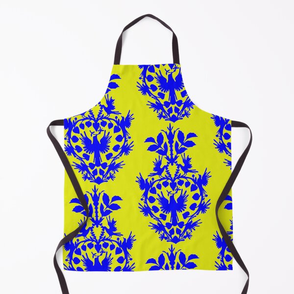 Artikelvorschau, Märchenhaftes Germany Ornament Vögel Blume Scherenschnitt Silhouette mittelblau entworfen und verkauft von G-M-Designs.