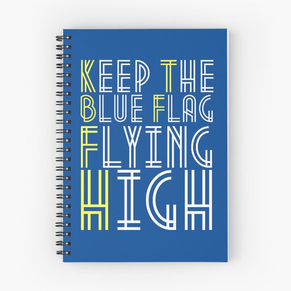 Item preview, KEEP THE BLUE FLAG FLYING HIGN designed and sold by DesignAndTales.