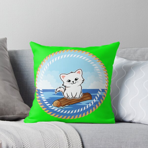 Item preview, Kitten on The Water designed and sold by PlanetaDesign.