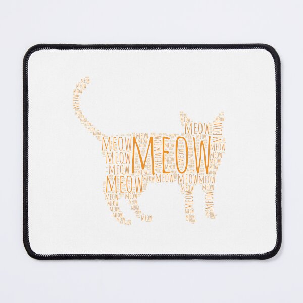 Item preview, Cats Meow (orange text) designed and sold by planDpromotions.