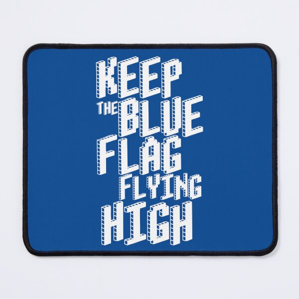 Item preview, KEEP THE BLUE FLAG FLYING HIGN designed and sold by DesignAndTales.