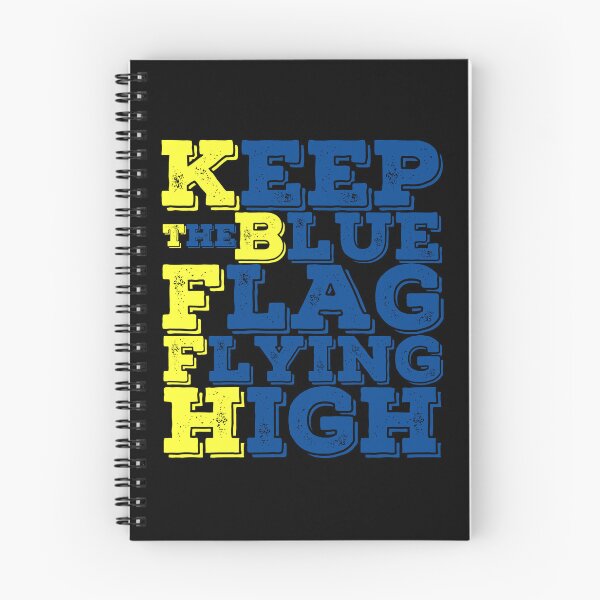 Item preview, KEEP THE BLUE FLAG FLYING HIGN designed and sold by DesignAndTales.