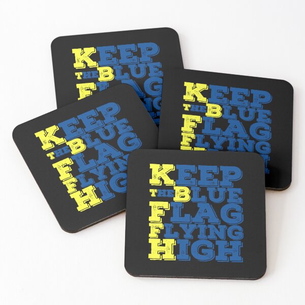 Item preview, KEEP THE BLUE FLAG FLYING HIGN designed and sold by DesignAndTales.