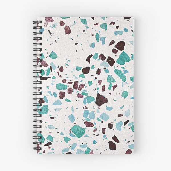Item preview, terrazzo turquoise brown bright designed and sold by hellcom.