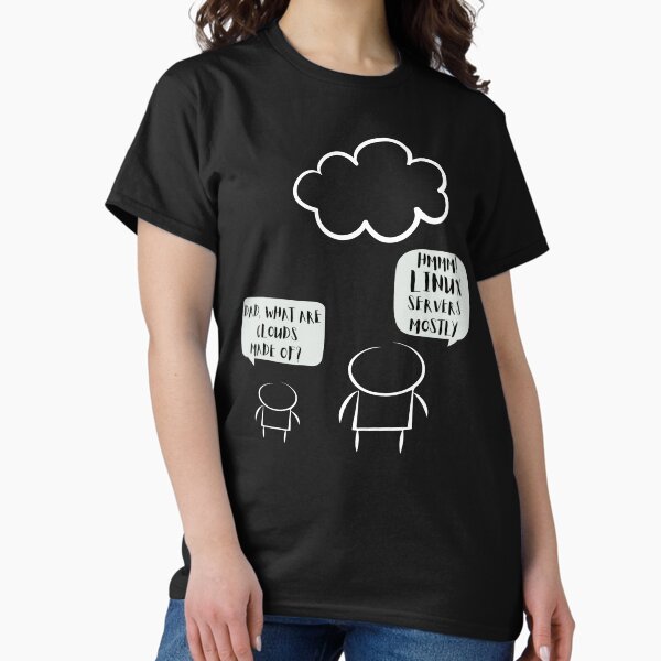 Item preview, dad what are clouds made of essential t-shirt designed and sold by HassanRajy.