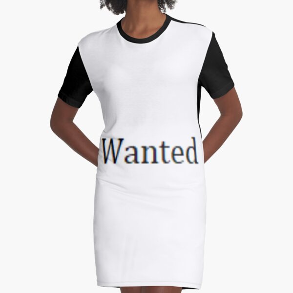 Wanted #Wanted Graphic T-Shirt Dress