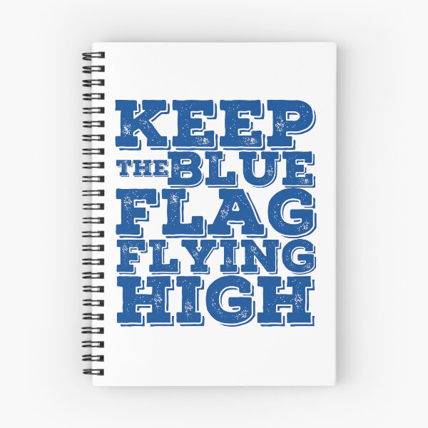 Item preview, KEEP THE BLUE FLAG FLYING HIGN designed and sold by DesignAndTales.