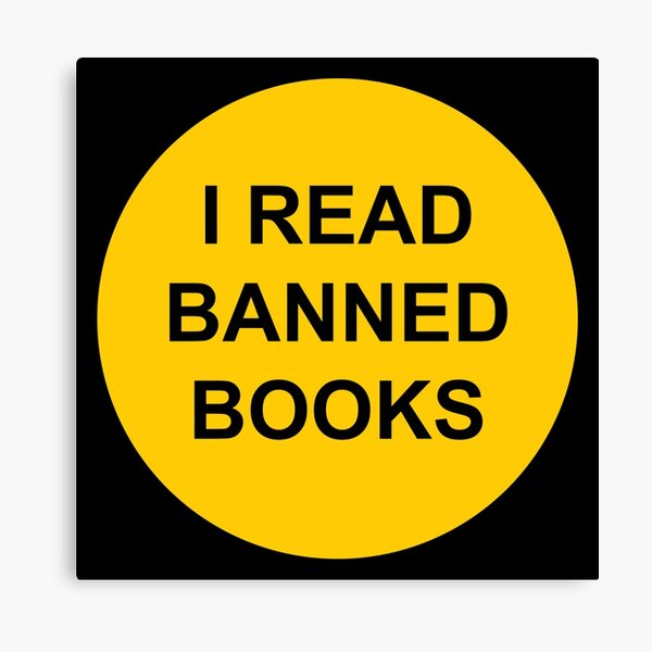 Item preview, I Read Banned Books Sign designed and sold by wetdryvac.