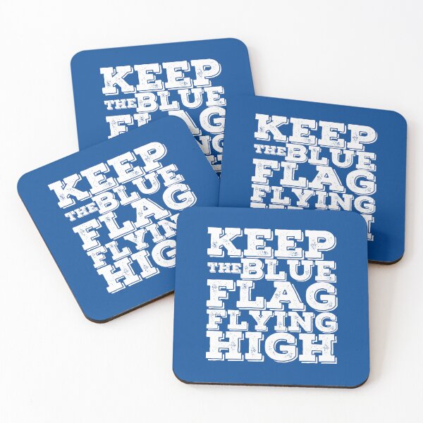 Item preview, KEEP THE BLUE FLAG FLYING HIGN designed and sold by DesignAndTales.
