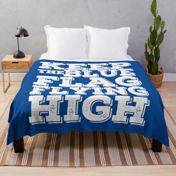 Item preview, KEEP THE BLUE FLAG FLYING HIGN designed and sold by DesignAndTales.