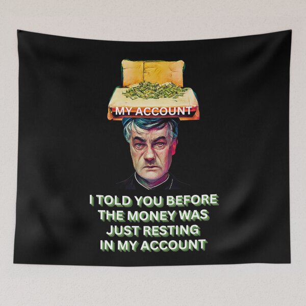 Item preview, The Money Was Resting Arran Islands Ireland designed and sold by OliDesigns.