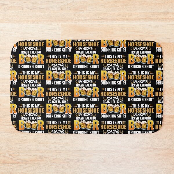 Item preview, Womens Funny Horseshoe Playing Beer Drinking Trash Talking Gifts designed and sold by Kevins16.