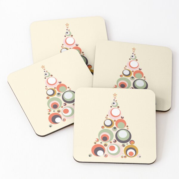 Item preview, Retro Psychedelic Christmas Tree designed and sold by D-Spot Shop.