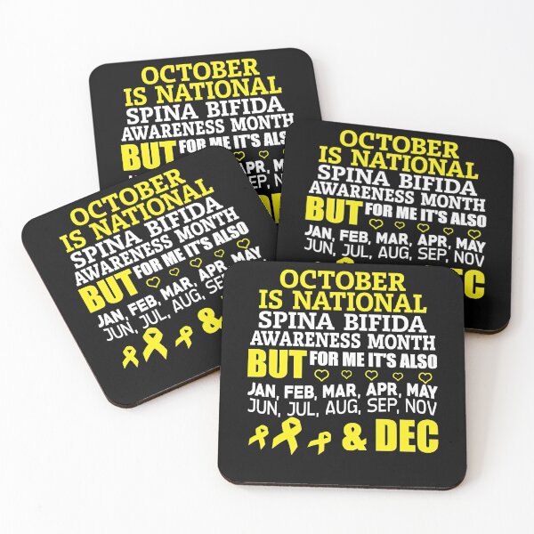 Item preview, Spina Bifida Awareness October Is National Spina Bifida Awareness Month designed and sold by JamesGilmore40.