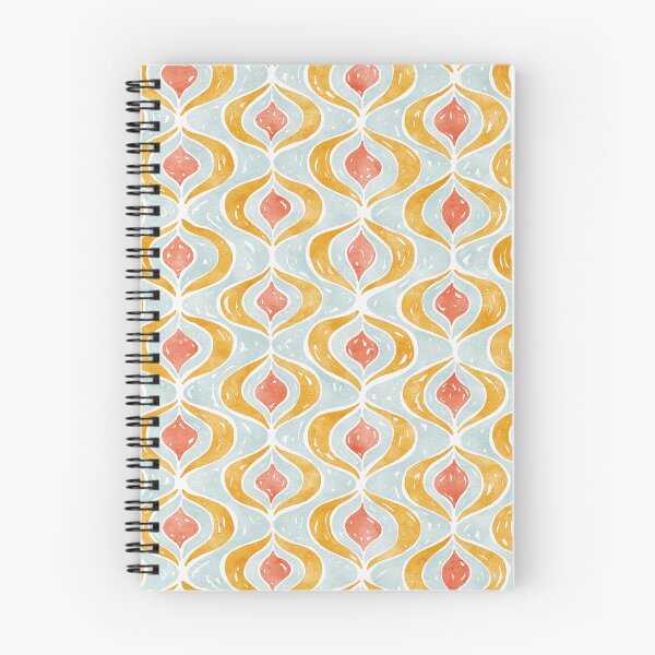 Item preview, Geometric Teardrop Pattern | Blue designed and sold by RebeccaFlaherty.