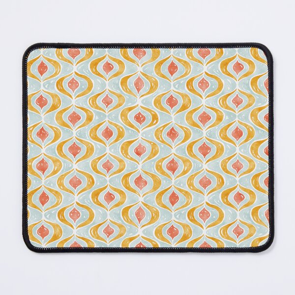 Item preview, Geometric Teardrop Pattern | Blue designed and sold by RebeccaFlaherty.