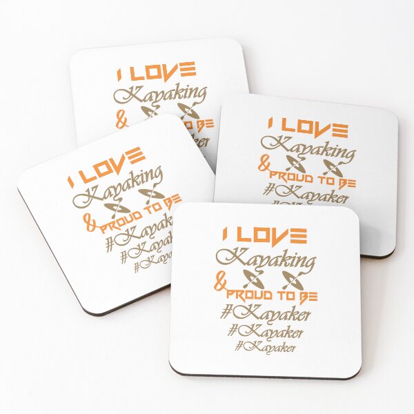 Item preview, I love kayaking, proud to be kayaker..V777.   designed and sold by Chakilogy.