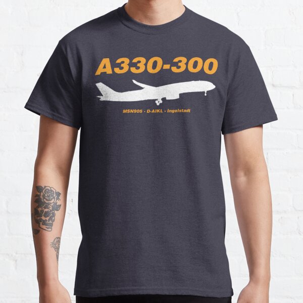 Airbus A330-300 MSN905 D-AIKL Ingolstadt (White)  Classic T-Shirt