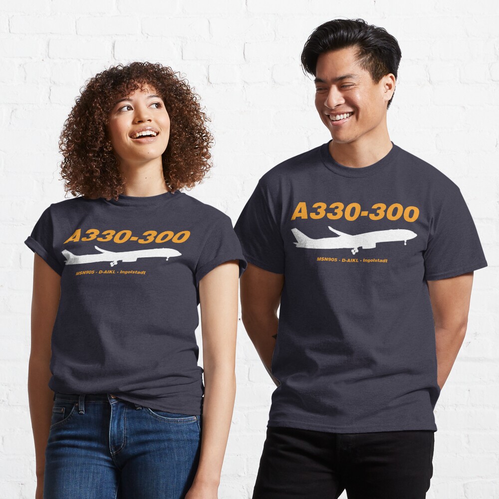 Airbus A330-300 MSN905 D-AIKL Ingolstadt (White) Classic T-Shirt