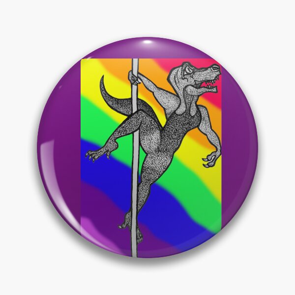 Item preview, Polesaurus Rex Pride designed and sold by Carbetarian.