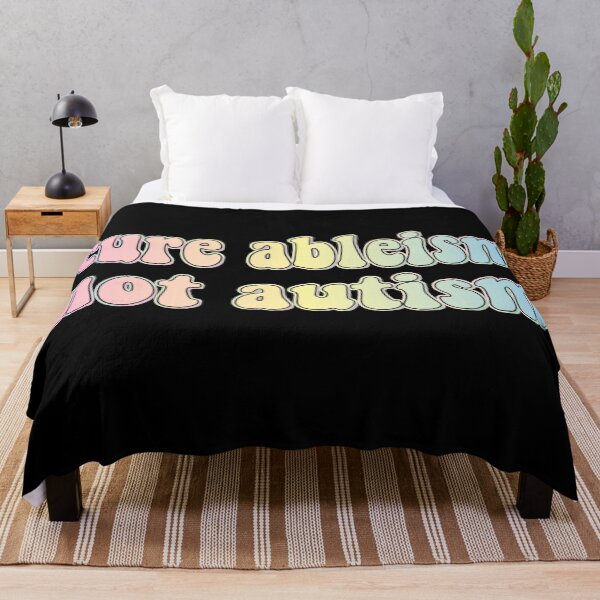Item preview, cure ableism not autism designed and sold by retro10.