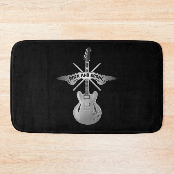 Item preview, Rock And Grohl Awesome Drumstick And Guitar Original Design Essential T-Shirt designed and sold by CravenStore99.