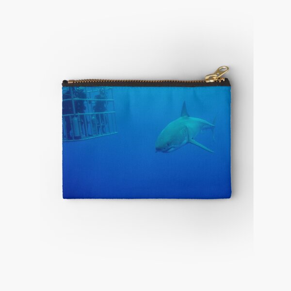 Item preview, Caged Divers Watch a Great White Shark in Mexico designed and sold by Brent Barnes.