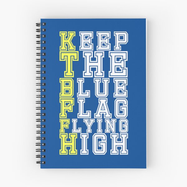 Item preview, KEEP THE BLUE FLAG FLYING HIGN designed and sold by DesignAndTales.