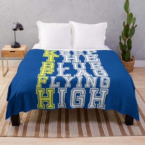 Item preview, KEEP THE BLUE FLAG FLYING HIGN designed and sold by DesignAndTales.
