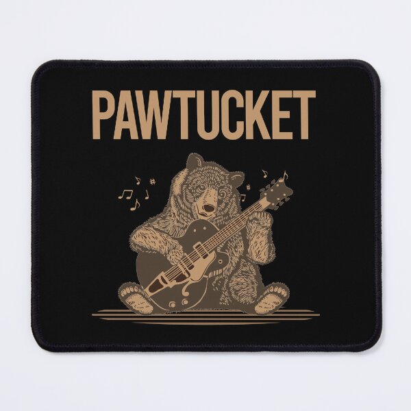 Item preview, Bear With Guitar Pawtucket designed and sold by BloodMoneyTwit.