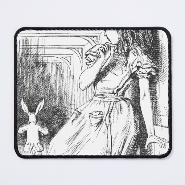 Item preview, Follow The White Rabbit designed and sold by LettuceLeaf.
