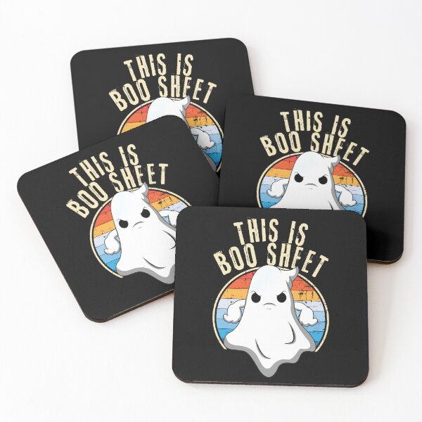 Item preview, Boo Sheet Angry Ghost Halloween designed and sold by Rev-Style.