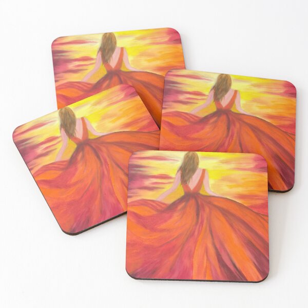 Item preview, Woman in Red designed and sold by DigitalCanva1.