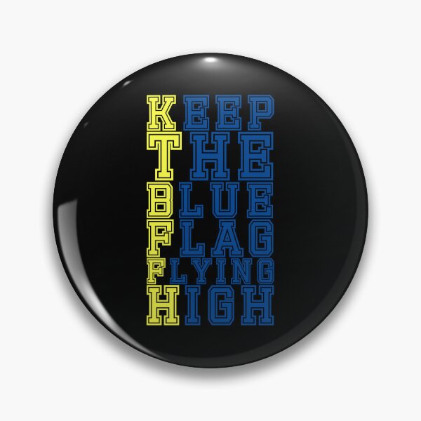 Item preview, KEEP THE BLUE FLAG FLYING HIGN designed and sold by DesignAndTales.