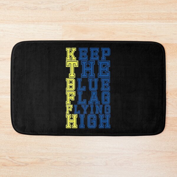 Item preview, KEEP THE BLUE FLAG FLYING HIGN designed and sold by DesignAndTales.