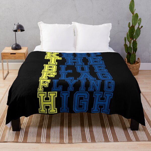 Item preview, KEEP THE BLUE FLAG FLYING HIGN designed and sold by DesignAndTales.