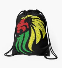 Lion Reggae Flaggenfarben Rucksackbeutel