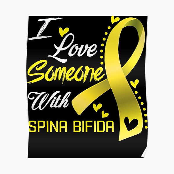 "Spina Bifida Awareness I Love Someone With Spina Bifida Awareness
