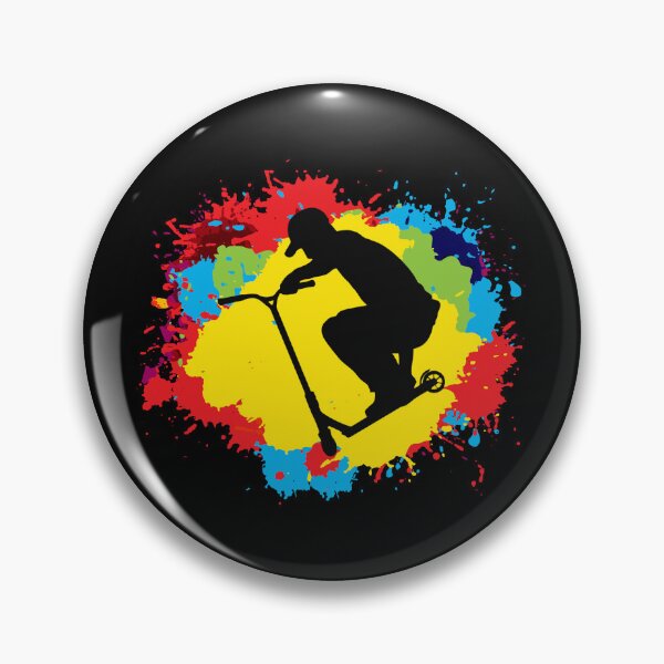 Item preview, Stunt Scooter Freestyle Scootering Riding Colorful designed and sold by CuteDesigns1.