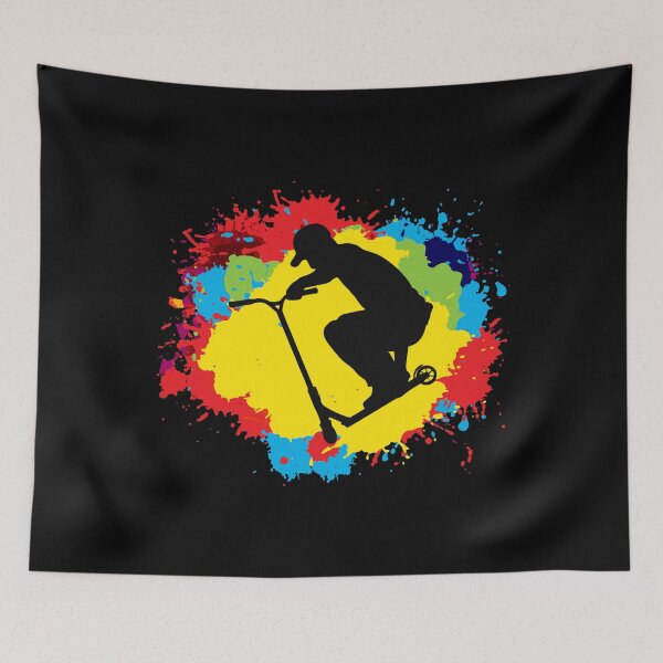 Item preview, Stunt Scooter Freestyle Scootering Riding Colorful designed and sold by CuteDesigns1.