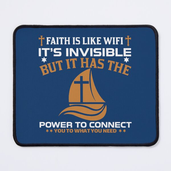 Item preview, Faith Is Like WIFI It's Invisible But Its Has The Power To Connect designed and sold by Cardio Boutique.