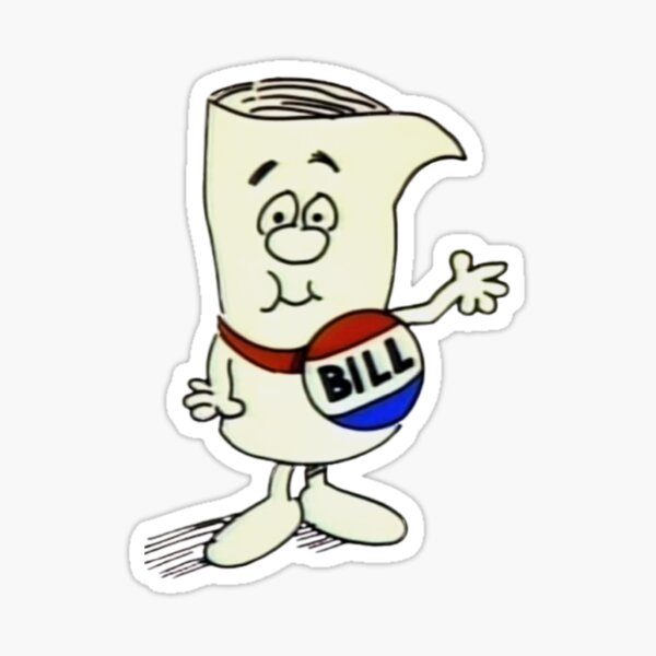 School House Rock I M Just A Bill Sticker Sticker For Sale By   St,small,507x507 Pad,600x600,f8f8f8 