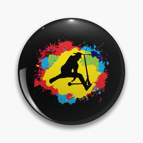 Item preview, Stunt Scooter Freestyle Scootering Riding Colorful designed and sold by CuteDesigns1.