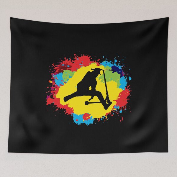 Item preview, Stunt Scooter Freestyle Scootering Riding Colorful designed and sold by CuteDesigns1.